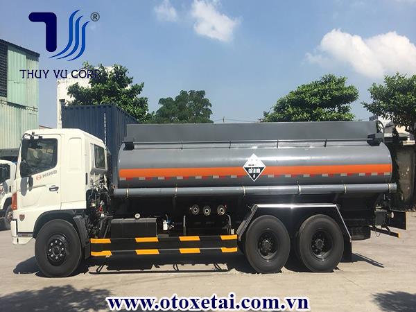 Xe Bồn Chở Axit Acetic Hino 12 Khối